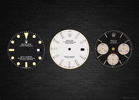 rolex watch dial material|More.